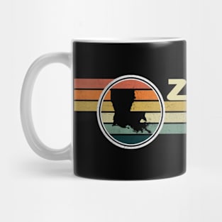 Zachary Louisiana vintage 1980s style Mug